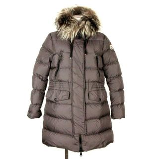 定10 エポカ で購入 CBY ロング ダウン コート MONCLER ブルネロ