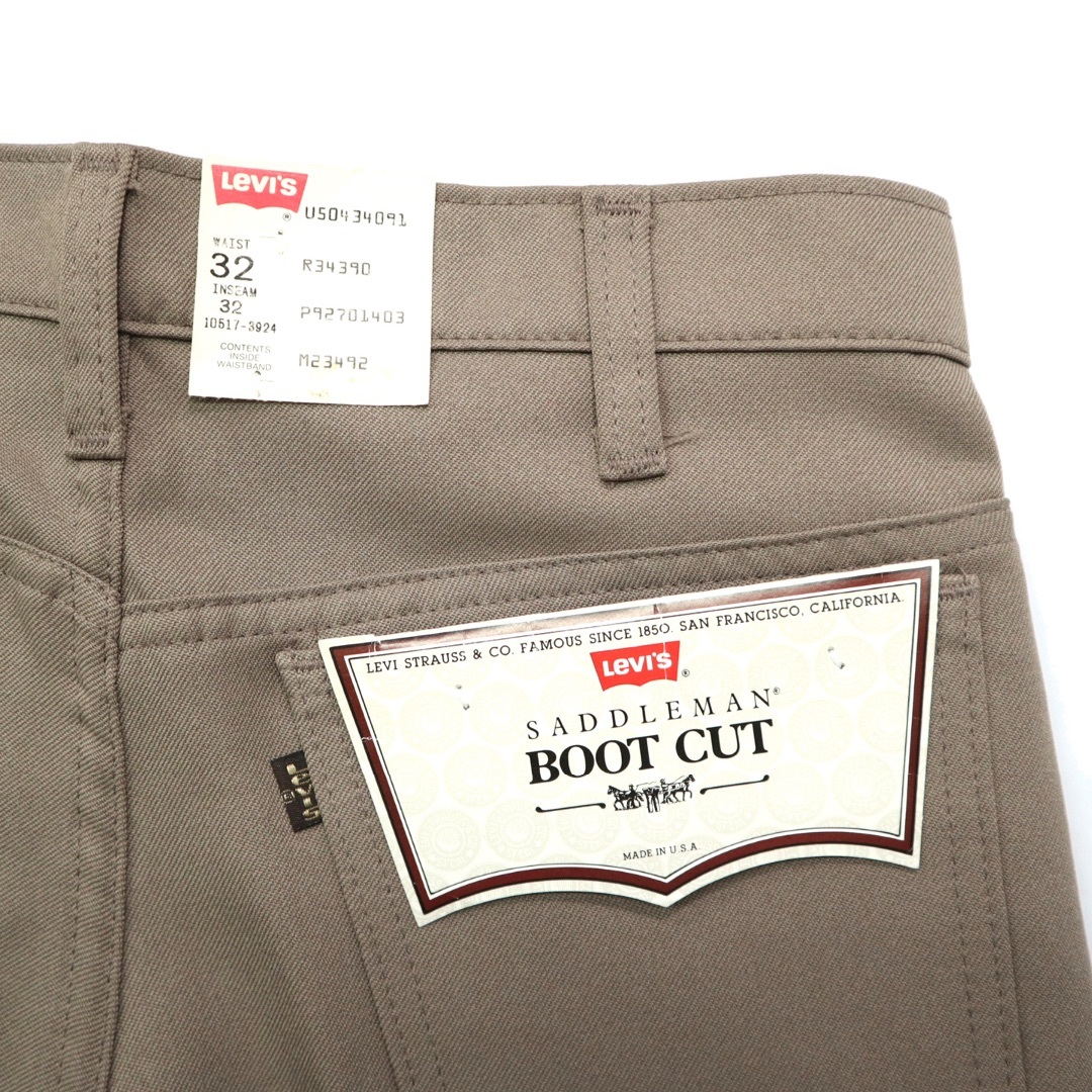 Levi's - デッドストック 80s リーバイス スタプレ 517 パンツ Levi's - デッドストック 80s リーバイス スタプレ 517 パンツ