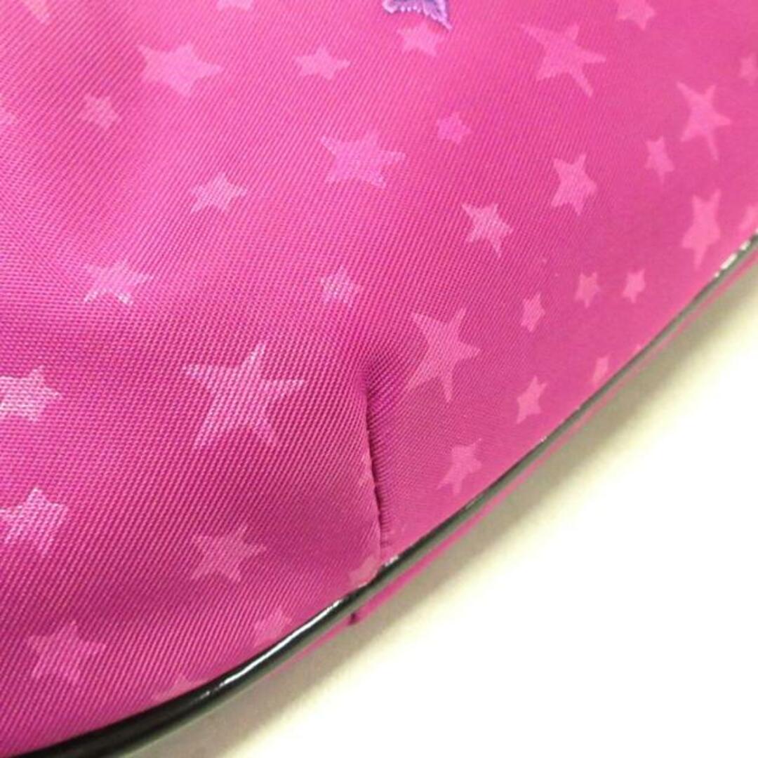 ANNA SUI(アナスイ)のANNA SUI(アナスイ) ショルダーバッグ - ピンク×ライトピンク スター(星) ナイロン レディースのバッグ(ショルダーバッグ)の商品写真