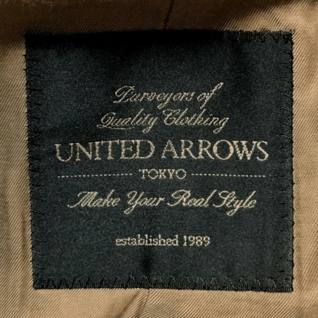 UNITED ARROWS(ユナイテッドアローズ)のUNITED ARROWS(ユナイテッドアローズ) コート サイズM メンズ - ブラウン 長袖/冬 メンズのジャケット/アウター(その他)の商品写真