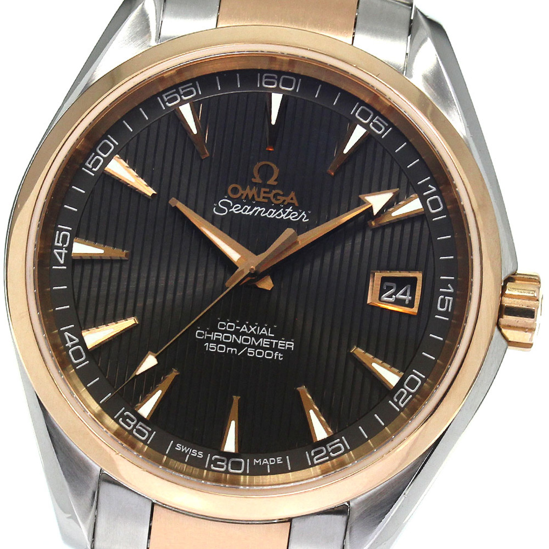 OMEGA(オメガ)のオメガ OMEGA 231.20.42.21.06.001 シーマスター 150M アクアテラ デイト 自動巻き メンズ 美品 保証書付き_801513 メンズの時計(腕時計(アナログ))の商品写真