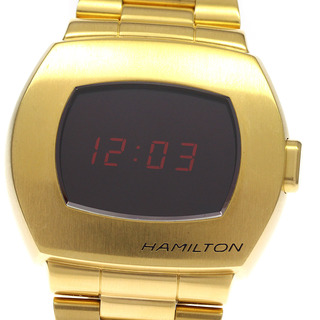 ハミルトン(Hamilton)のハミルトン HAMILTON H524240 パルサー PSR限定モデル クォーツ メンズ 良品 箱・保証書付き_801945(腕時計(デジタル))
