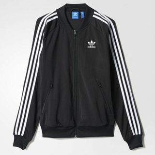 アディダス(adidas)の【タグ付新品・S】アディダス SST トラックトップ レディース ブラック(その他)