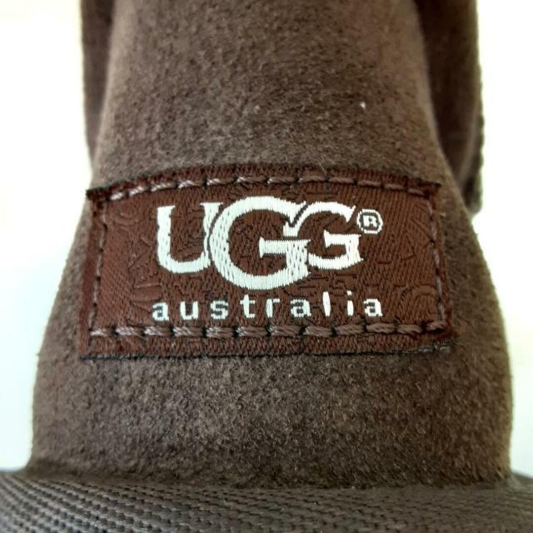 UGG(アグ)のUGG(アグ) ショートブーツ JAPAN 230 レディース - ダークブラウン ムートン レディースの靴/シューズ(ブーツ)の商品写真