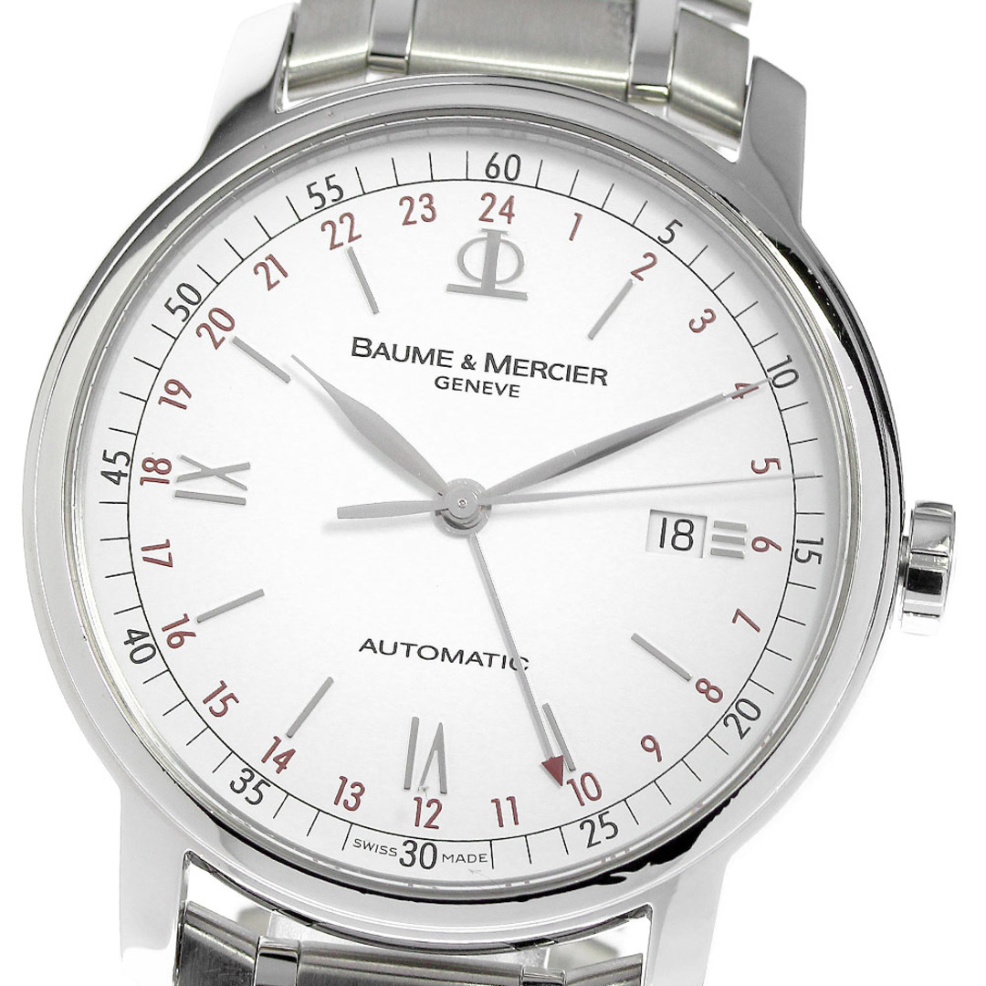 BAUME&MERCIER(ボームエメルシエ)のボーム＆メルシェ Baume & Mercier 65687 クラシマ クロノグラフ 自動巻き メンズ 保証書付き_800920 メンズの時計(腕時計(アナログ))の商品写真