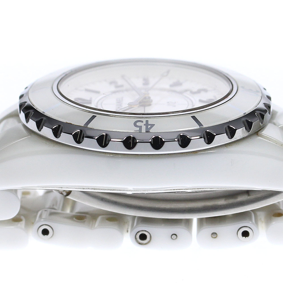 CHANEL(シャネル)のシャネル CHANEL H0968 J12 33ｍｍ 白セラミック デイト クォーツ レディース _799003 レディースのファッション小物(腕時計)の商品写真