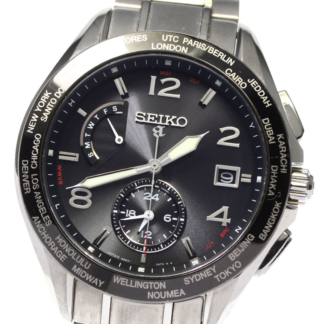 SEIKO(セイコー)のセイコー SEIKO SAGA301/8B63-0AW0 ブライツ 20周年記念モデル 1000本限定 ソーラー電波 メンズ _801812 メンズの時計(腕時計(アナログ))の商品写真