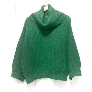 ステラマッカートニー(Stella McCartney)のstellamccartney(ステラマッカートニー) 長袖セーター サイズ38 L レディース - グリーン タートルネック(ニット/セーター)