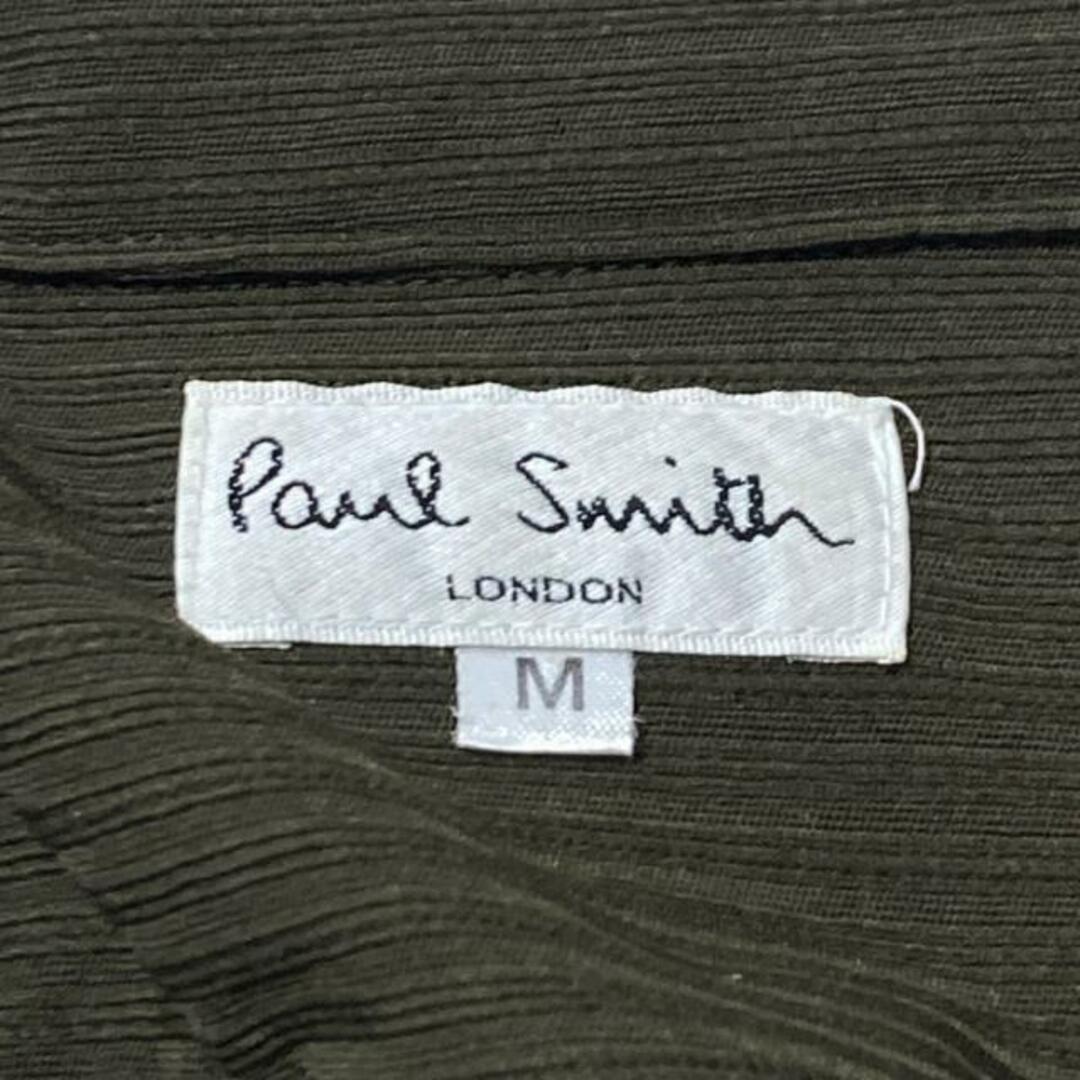 Paul Smith(ポールスミス)のPaulSmith(ポールスミス) 長袖シャツ サイズM メンズ - カーキ プルオーバー メンズのトップス(シャツ)の商品写真