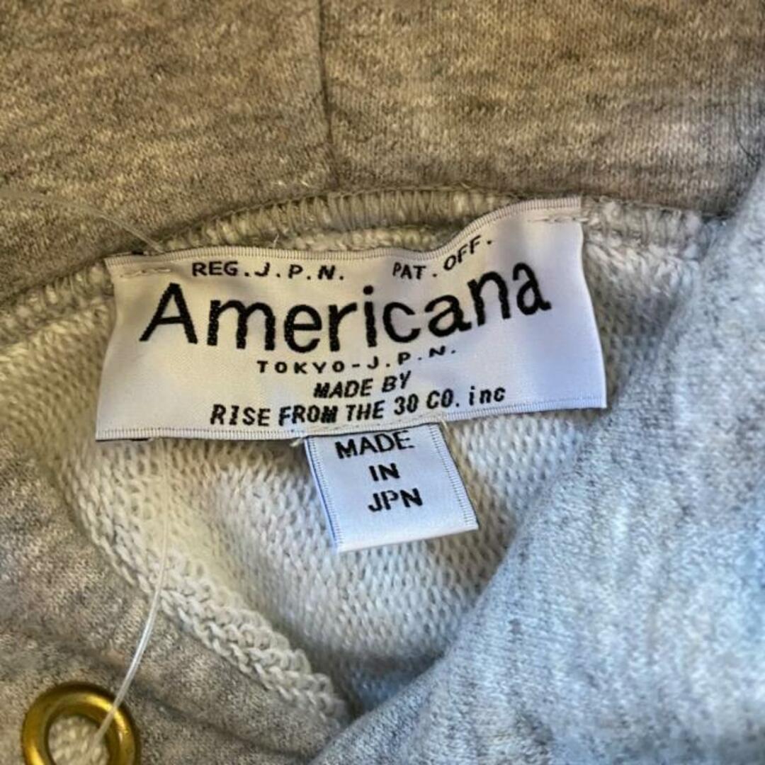 AMERICANA(アメリカーナ)のAMERICANA(アメリカーナ) パーカー レディース - グレー 長袖 レディースのトップス(パーカー)の商品写真