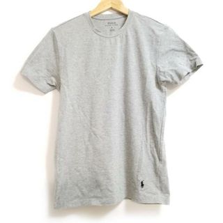 ポロラルフローレン(POLO RALPH LAUREN)のPOLObyRalphLauren(ポロラルフローレン) 半袖Tシャツ サイズM レディース - グレー クルーネック(Tシャツ(半袖/袖なし))