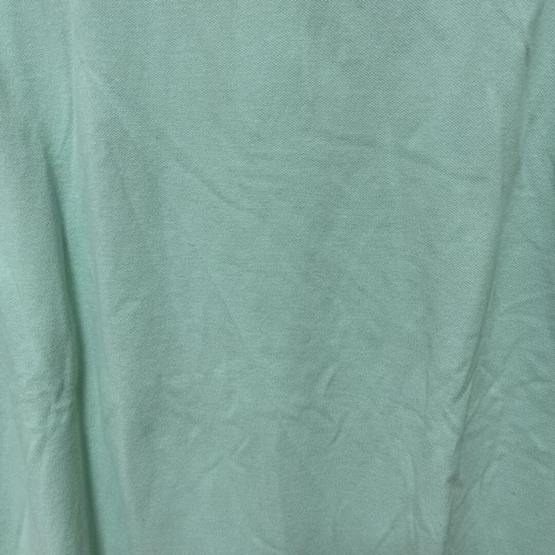 POLO RALPH LAUREN(ポロラルフローレン)のPOLObyRalphLauren(ポロラルフローレン) 半袖ポロシャツ サイズXL メンズ ビッグポニー ライトグリーン×ダークネイビー メンズのトップス(ポロシャツ)の商品写真