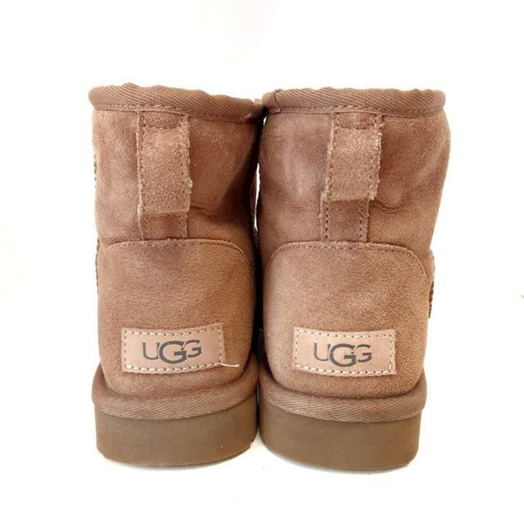 UGG(アグ)のUGG(アグ) ショートブーツ JAPAN 25 レディース - 1016222 ブラウン ムートン レディースの靴/シューズ(ブーツ)の商品写真