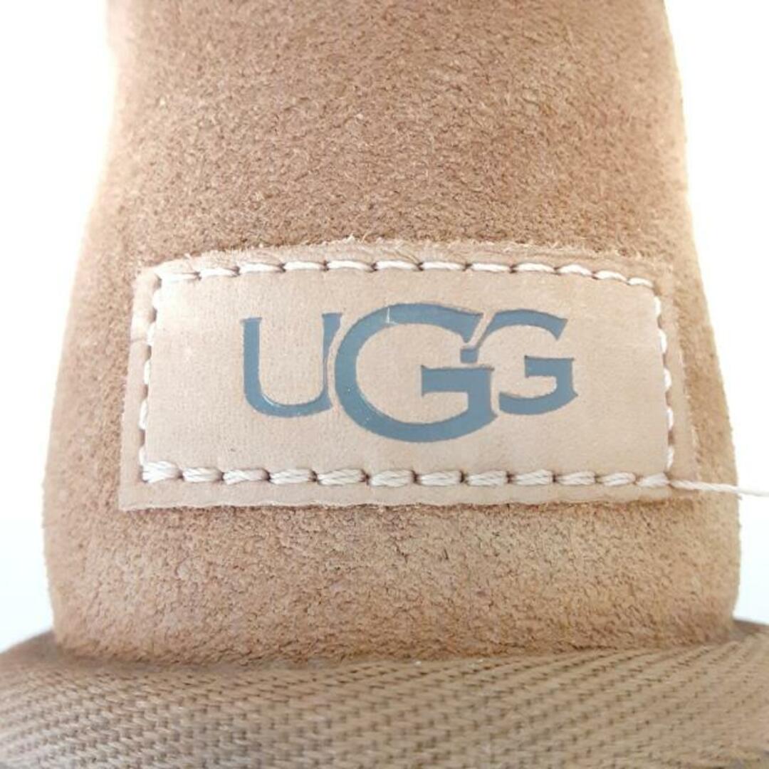 UGG(アグ)のUGG(アグ) ショートブーツ JAPAN 25 レディース - 1016222 ブラウン ムートン レディースの靴/シューズ(ブーツ)の商品写真