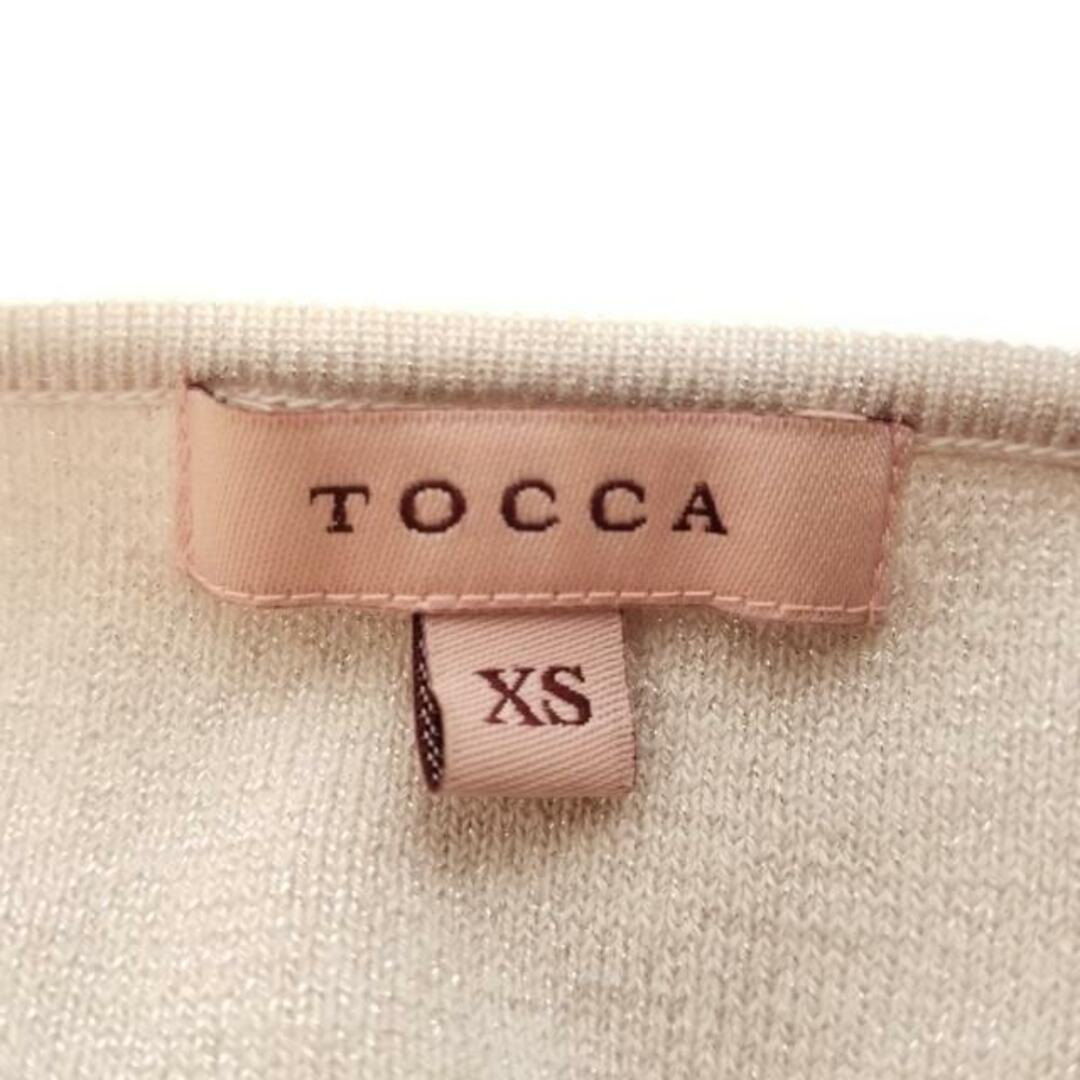 TOCCA(トッカ)のTOCCA(トッカ) ボレロ サイズXS レディース - ピンクゴールド 長袖/ビジュー レディースのトップス(ボレロ)の商品写真