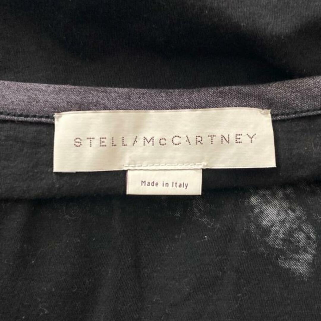 Stella McCartney(ステラマッカートニー)のstellamccartney(ステラマッカートニー) 長袖カットソー サイズ40 L レディース - 黒×グレー×ネイビー クルーネック レディースのトップス(カットソー(長袖/七分))の商品写真