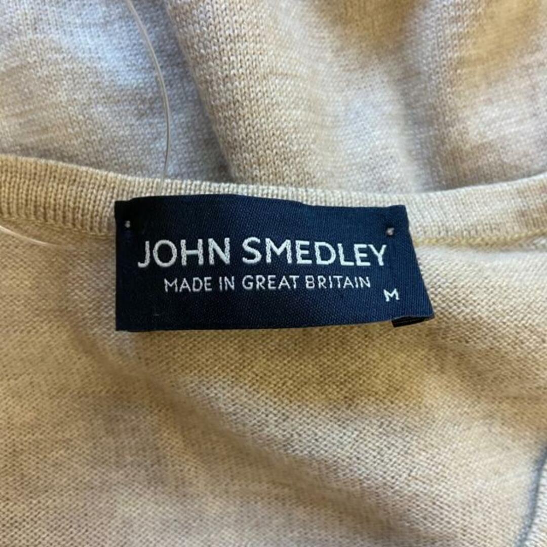 JOHN SMEDLEY(ジョンスメドレー)のJOHN SMEDLEY(ジョンスメドレー) 長袖セーター サイズM レディース - ベージュ クルーネック レディースのトップス(ニット/セーター)の商品写真