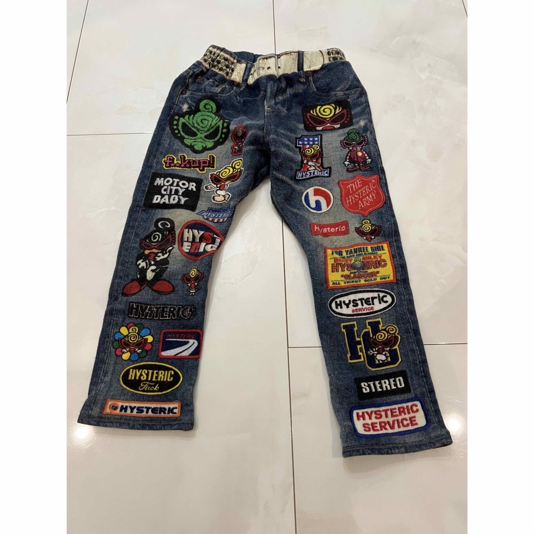 HYSTERIC MINI(ヒステリックミニ)のヒスミニデニム  34.35.36 キッズ/ベビー/マタニティのキッズ服男の子用(90cm~)(パンツ/スパッツ)の商品写真