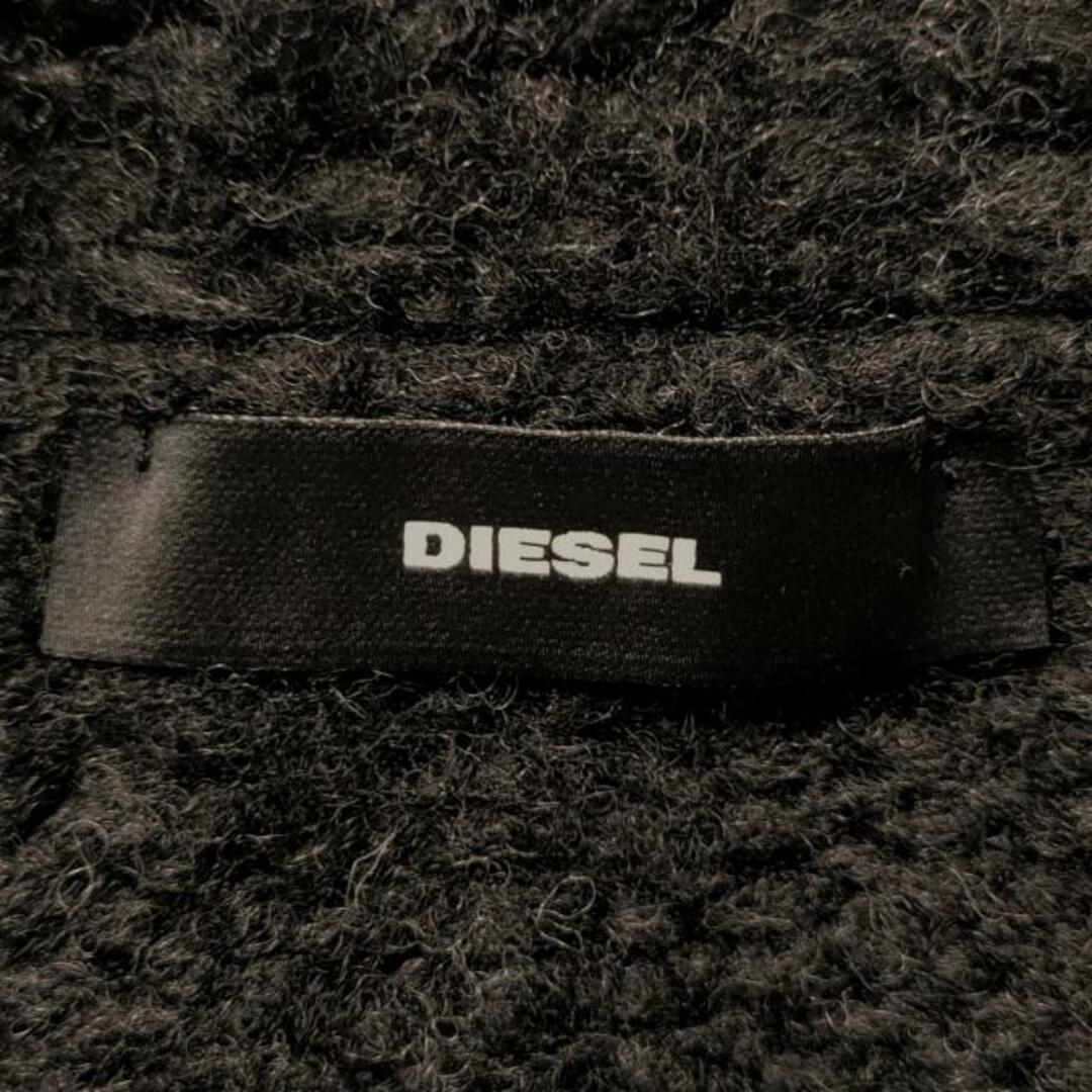 DIESEL(ディーゼル)のDIESEL(ディーゼル) カーディガン サイズXXS  XS メンズ - ダークグレー 長袖 メンズのトップス(カーディガン)の商品写真