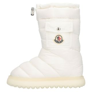 モンクレール(MONCLER)のMONCLER モンクレール 24SS GAIA POCKET MID ガイア ポケット ミッド シューズ ブーツ レディース ホワイト 4H0020(ブーツ)