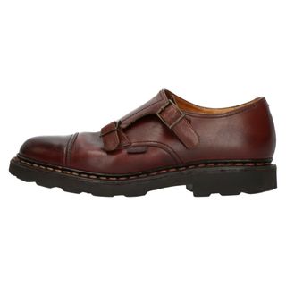 パラブーツ(Paraboot)のPARABOOT パラブーツ WILLIAM ウィリアム ダブルモンク レザー ドレスシューズ ブーツ ブラウン 5 5278(ドレス/ビジネス)