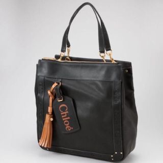 クロエ(Chloe)のクロエエデンショルダーバッグ!Chloeハンドバック新品黒バック正規品！交渉可能(ハンドバッグ)