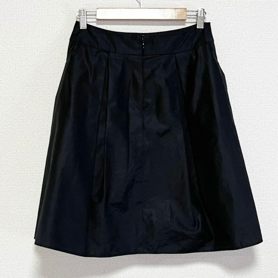 M'S GRACY(エムズグレイシー)のM'S GRACY(エムズグレイシー) スカート サイズ40 M レディース美品  - 黒 ひざ丈 レディースのスカート(その他)の商品写真