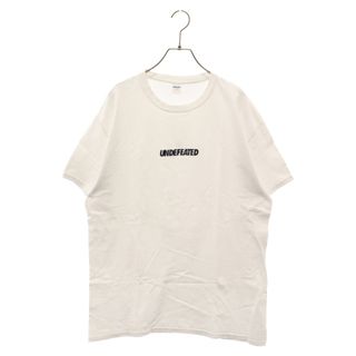 アンディフィーテッド(UNDEFEATED)のUNDEFEATED アンディフィーテッド HOLOGRAPHIC LOGO ホログラフィック ロゴプリント 半袖Tシャツ カットソー ホワイト 186078001040(Tシャツ/カットソー(半袖/袖なし))