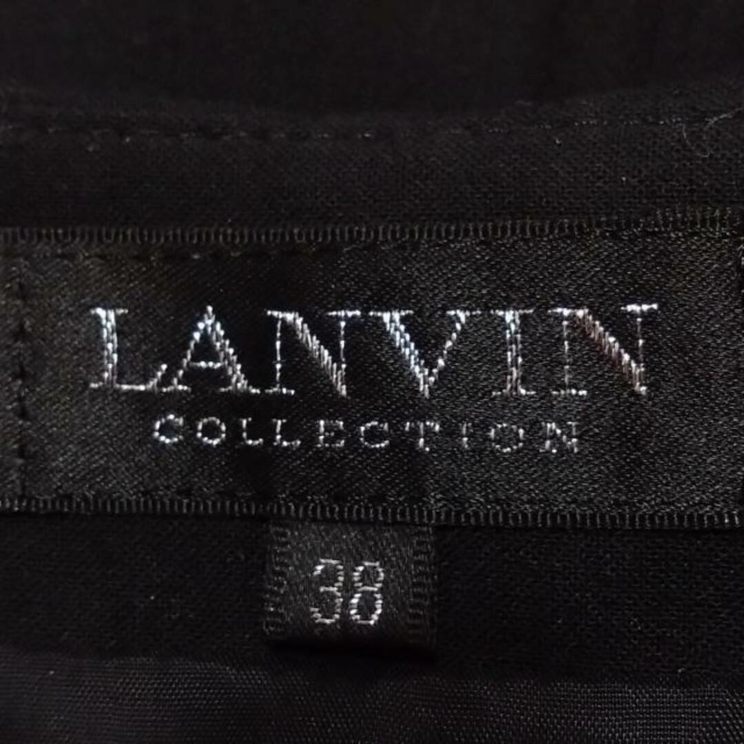 LANVIN COLLECTION(ランバンコレクション)のLANVIN COLLECTION(ランバンコレクション) スカート サイズ38 M レディース - 黒 ひざ丈 レディースのスカート(その他)の商品写真