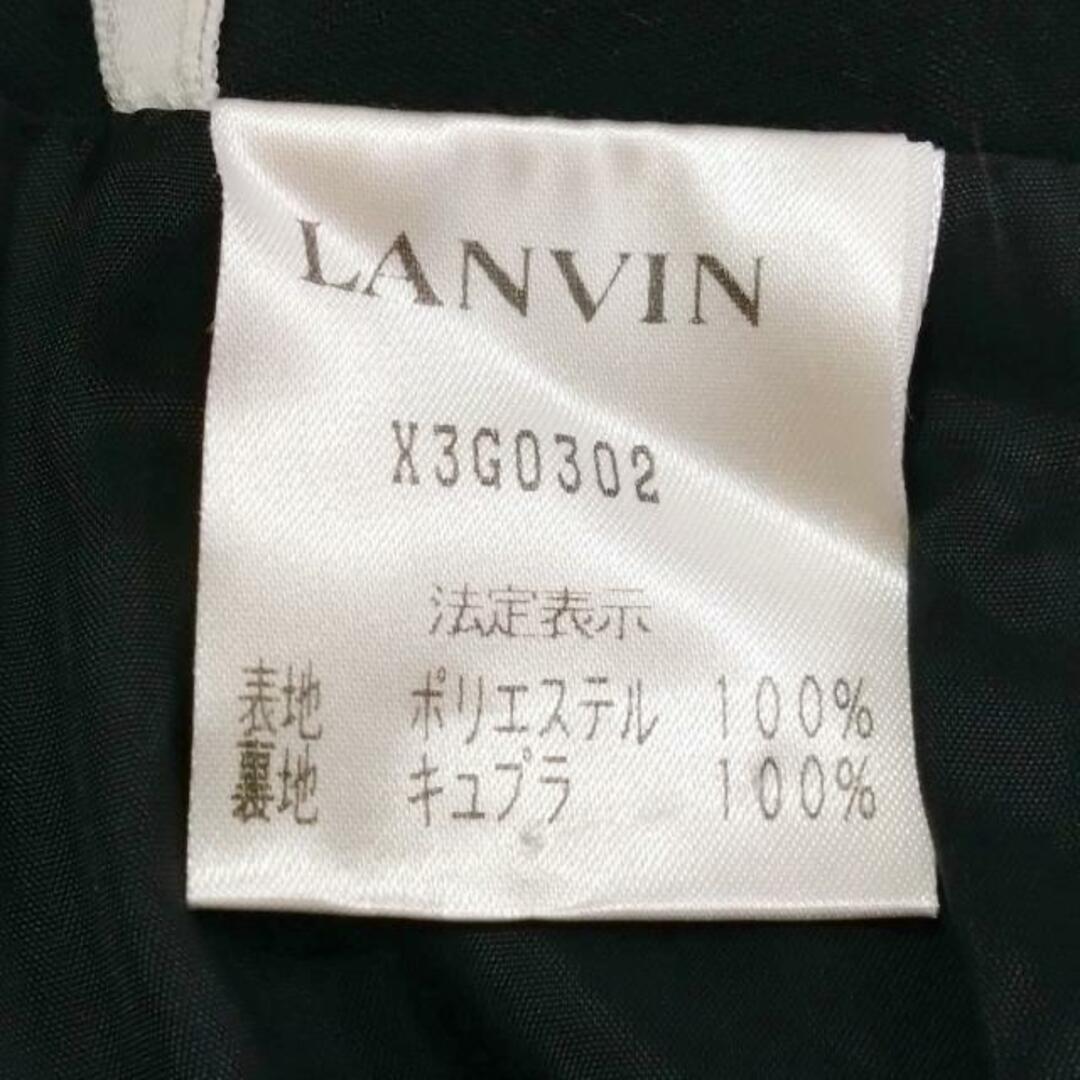 LANVIN COLLECTION(ランバンコレクション)のLANVIN COLLECTION(ランバンコレクション) スカート サイズ38 M レディース - 黒 ひざ丈 レディースのスカート(その他)の商品写真