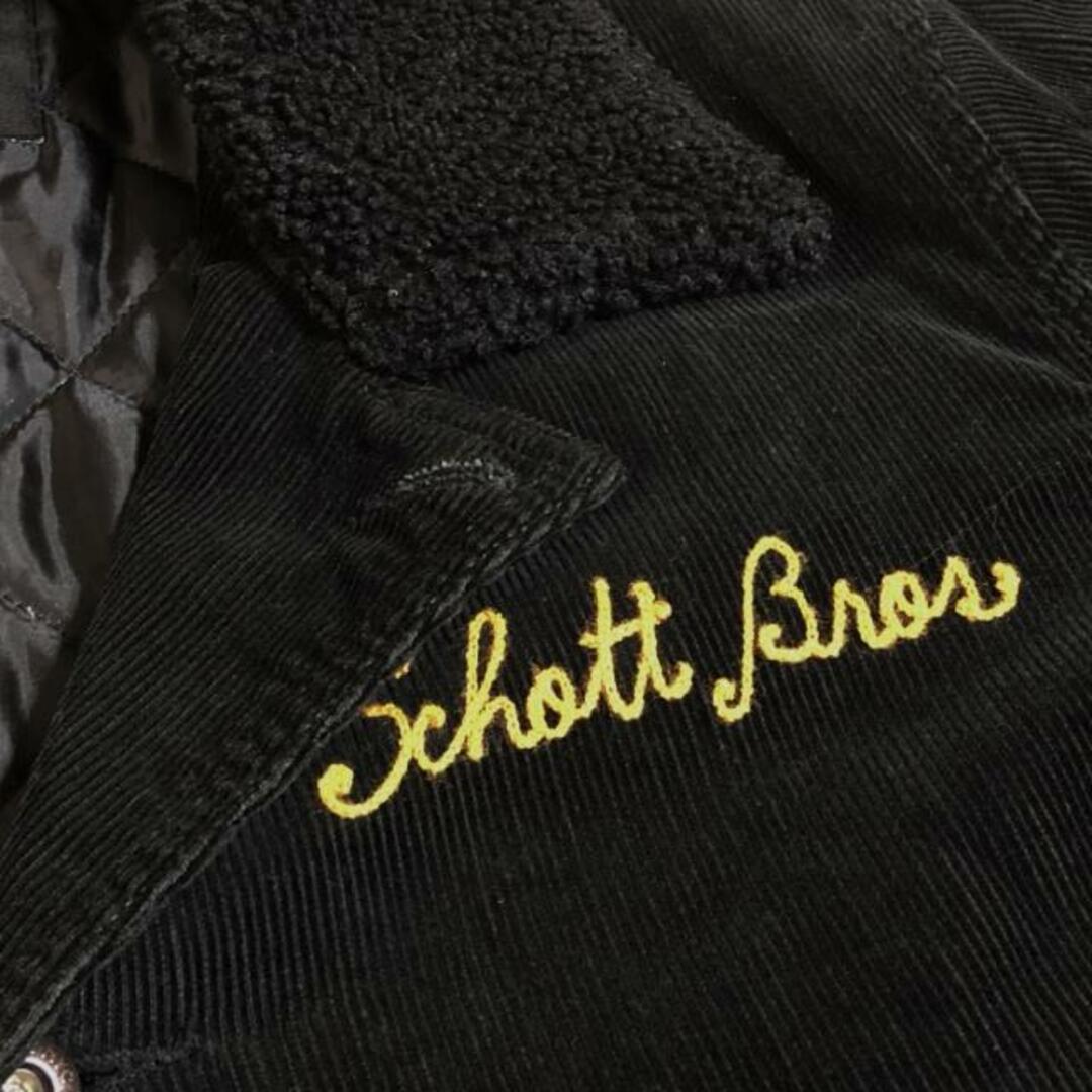 schott(ショット)のschott(ショット) ジャケット サイズL メンズ 黒 冬物/コーディロイ メンズのジャケット/アウター(その他)の商品写真