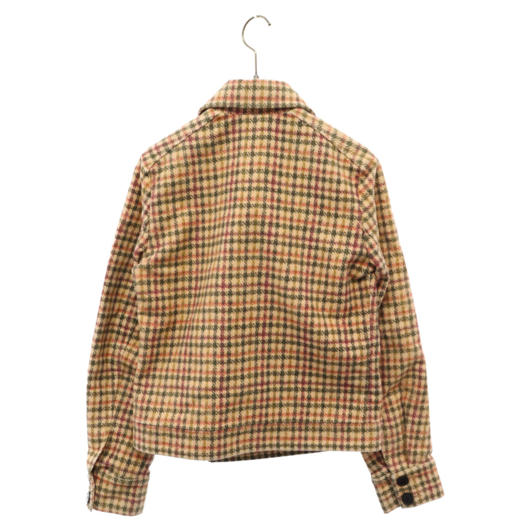 A.P.C(アーペーセー)のA.P.C アーペーセー 日本製 ハンドトゥース ウールメルトン トレンチクロップドジャケット ショートコート ベージュ メンズのジャケット/アウター(フライトジャケット)の商品写真