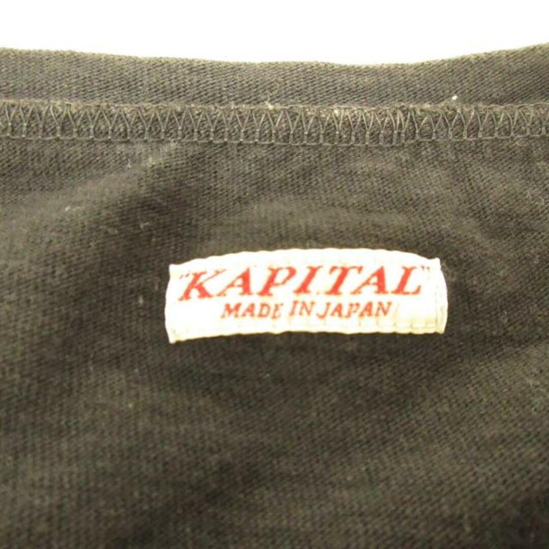 KAPITAL(キャピタル)のKAPITAL(キャピタル) ワンピース サイズ1 S レディース - 黒 七分袖 レディースのワンピース(その他)の商品写真