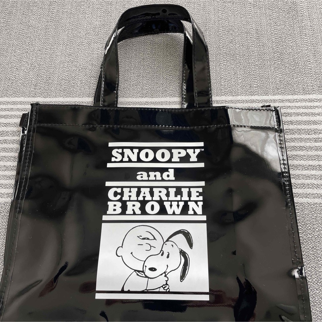 SNOOPY(スヌーピー)のsnoopyトートバッグ2種　未使用品 レディースのバッグ(トートバッグ)の商品写真