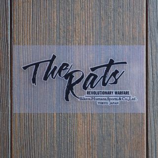 ラッツ(RATS)のラッツ　カッティングステッカー/RATS The Rats BLACK(その他)