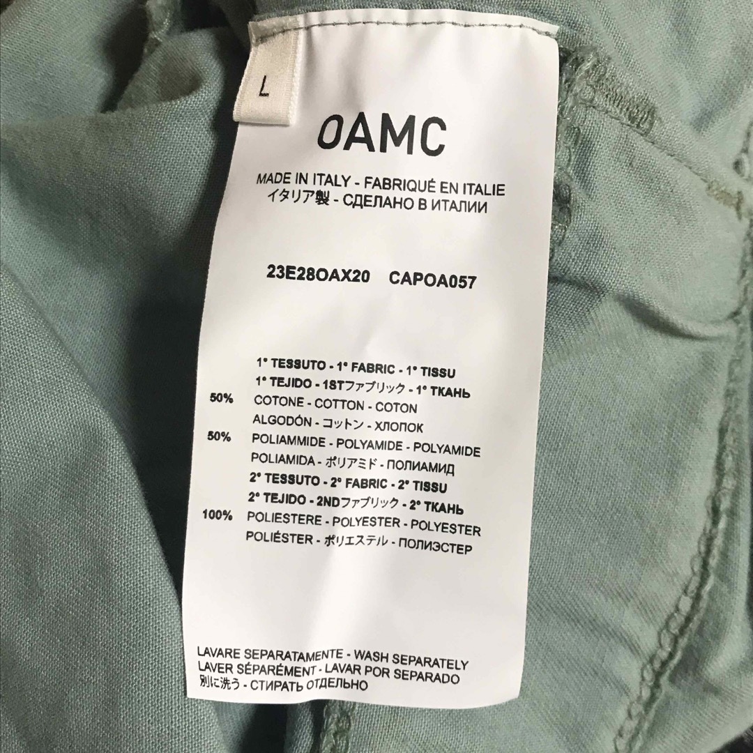 OAMC(オーエーエムシー)のOAMC RE:WORK デザートカモ オーバーオール メンズのパンツ(サロペット/オーバーオール)の商品写真