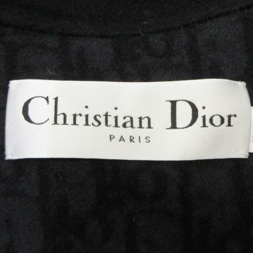 Christian Dior(クリスチャンディオール)のDIOR/ChristianDior(ディオール/クリスチャンディオール) コート レディース美品  110M36A1375 ダークネイビー オブリーク/ダブルフェイス/冬 レディースのジャケット/アウター(その他)の商品写真