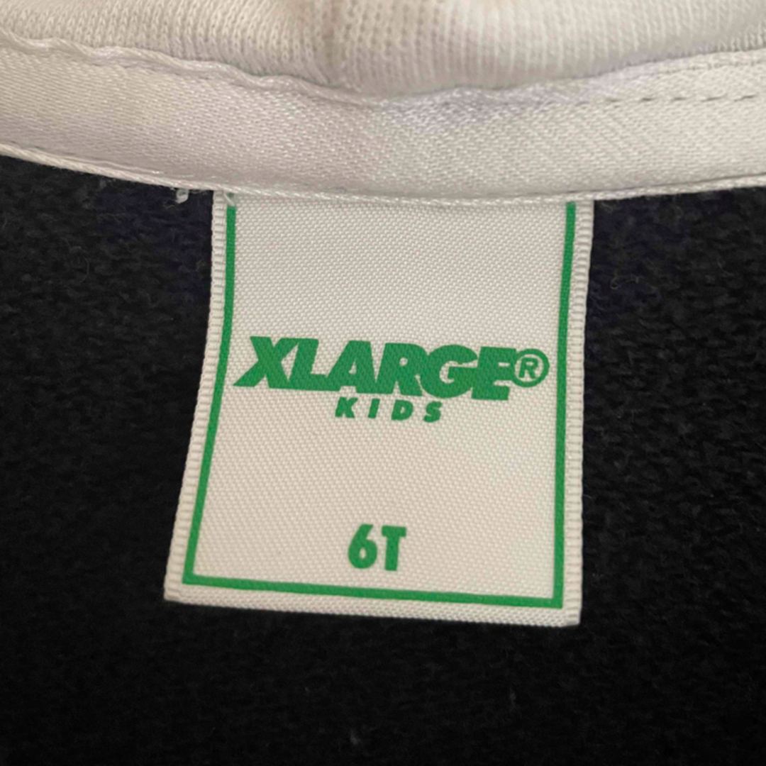 XLARGE(エクストララージ)のXLARGE  パーカー　6y 120cm キッズ/ベビー/マタニティのキッズ服男の子用(90cm~)(ジャケット/上着)の商品写真