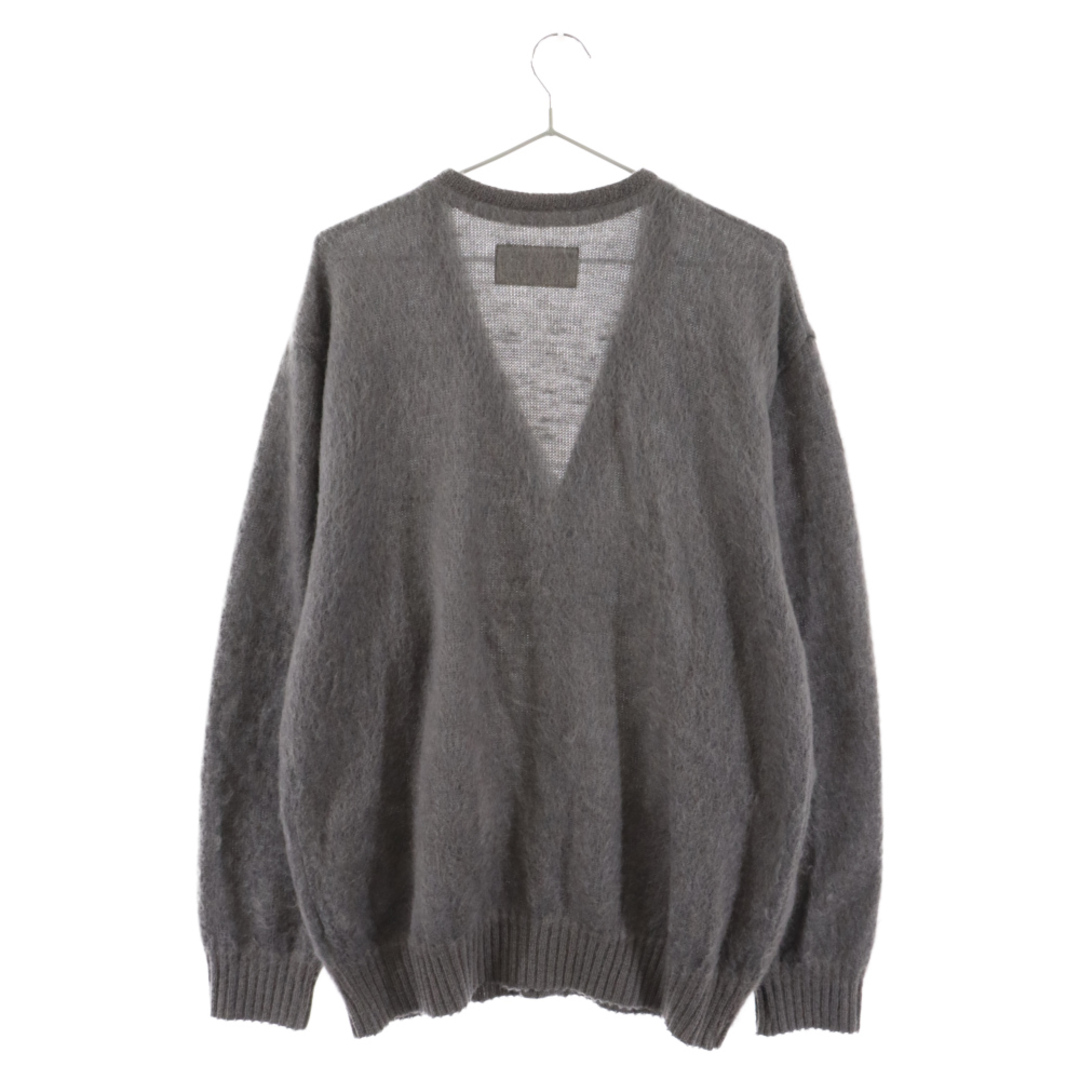 WACKO MARIA(ワコマリア)のWACKO MARIA ワコマリア 21AW MOHAIR CARDIGAN TYPE-1 モヘア カーディガン タイプ1 グレー21FF-WMK-KN05 メンズのトップス(カーディガン)の商品写真