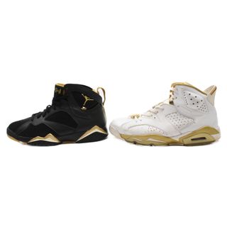 ナイキ(NIKE)のNIKE ナイキ AIR JORDAN 6/7 GOLDEN MOMENT PACK ジョーダン ゴールデンモーメンツパック スニーカー 535357-935 ブラック/ホワイト US10/28.0cm(スニーカー)