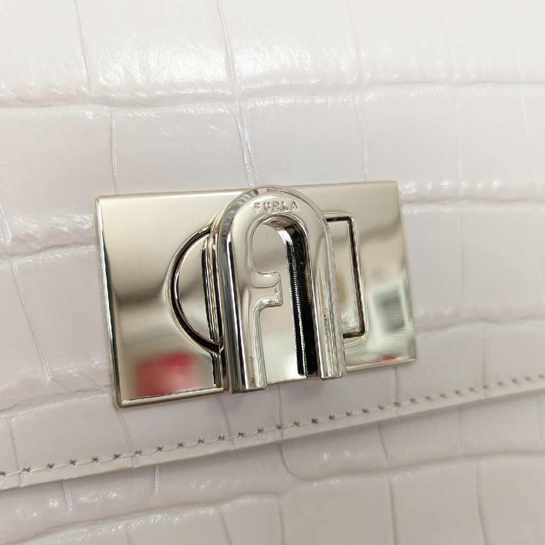 Furla(フルラ)のFURLA トップハンドル クロコ 1927 STOP HANDLE レディースのバッグ(ショルダーバッグ)の商品写真