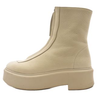 THE ROW ザロウ Zipped Boot 1 レザー ジップドブーツ ブ スウェード レディース(ブーツ)