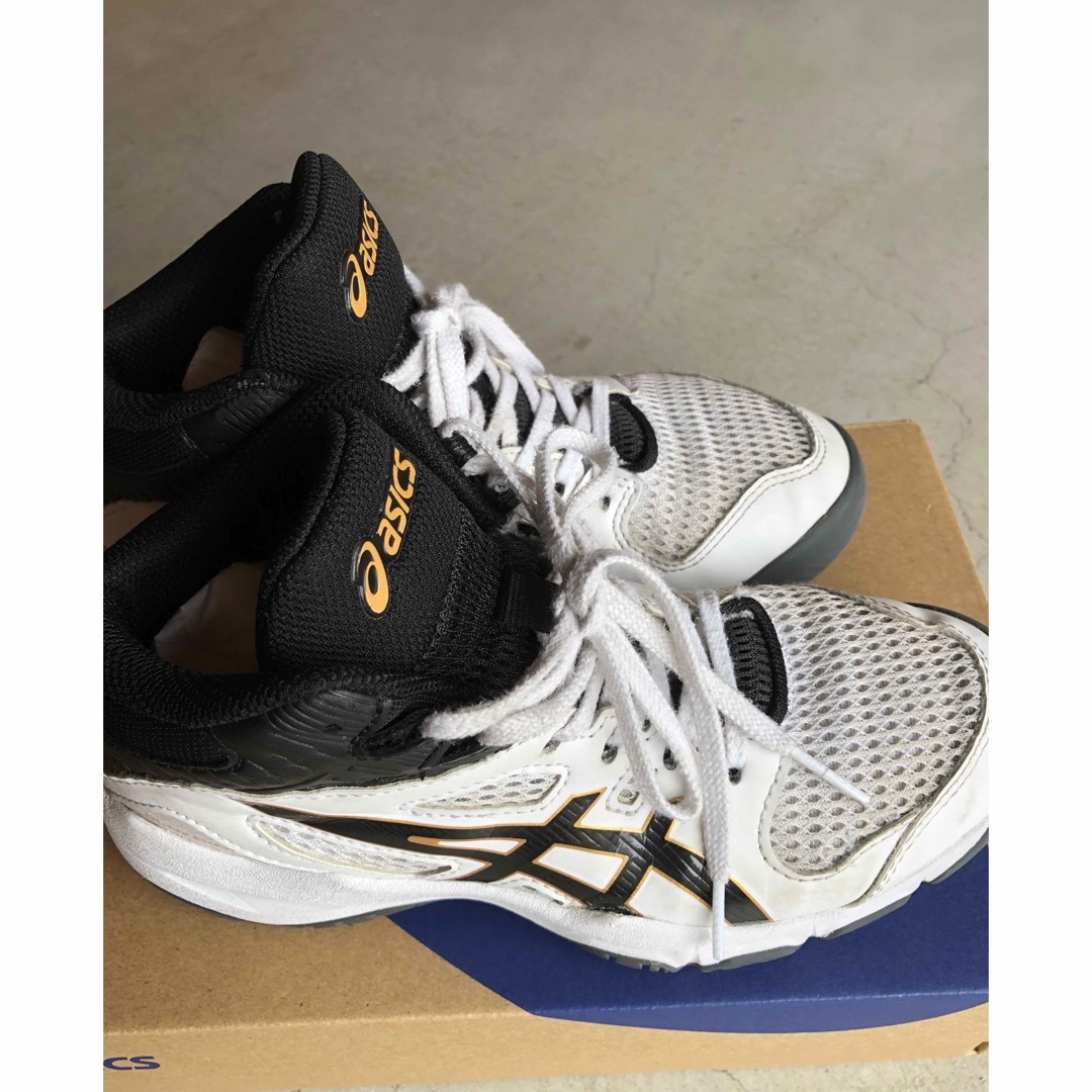 asics(アシックス)のasics Jr.バスケットシューズ　ダンクショット キッズ/ベビー/マタニティのキッズ靴/シューズ(15cm~)(スニーカー)の商品写真