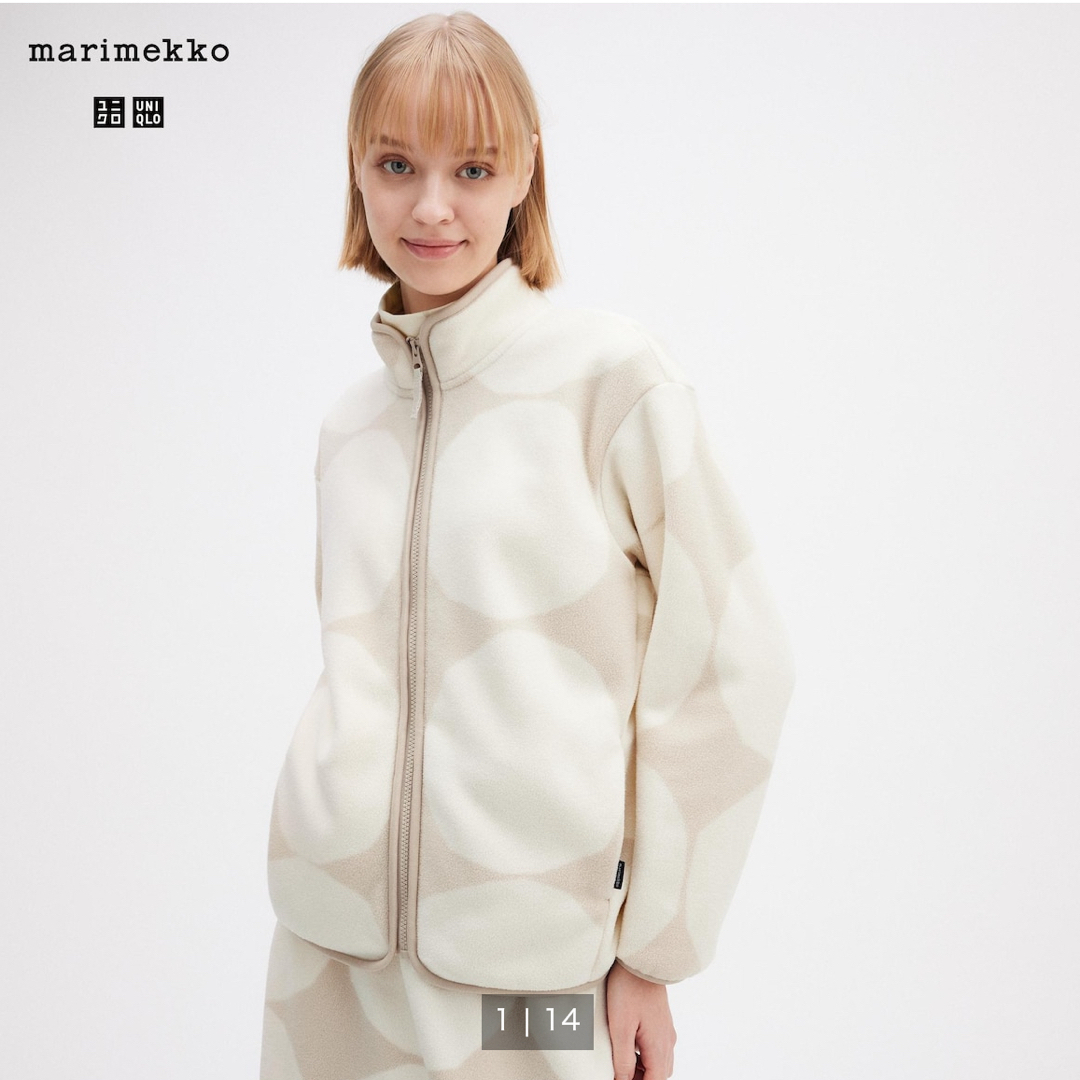 marimekko(マリメッコ)のUNIQLO マリメッコ　フリース レディースのジャケット/アウター(その他)の商品写真
