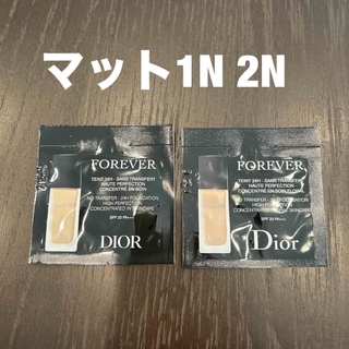 ディオール(Dior)のDior ディオールスキンフォーエバー　フルイドマット　1N 2N(ファンデーション)