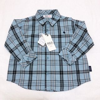 ポロラルフローレン(POLO RALPH LAUREN)の専用 POLO baby ボーダー長袖Tシャツ チェックシャツ ジョージ 3点 (ブラウス)