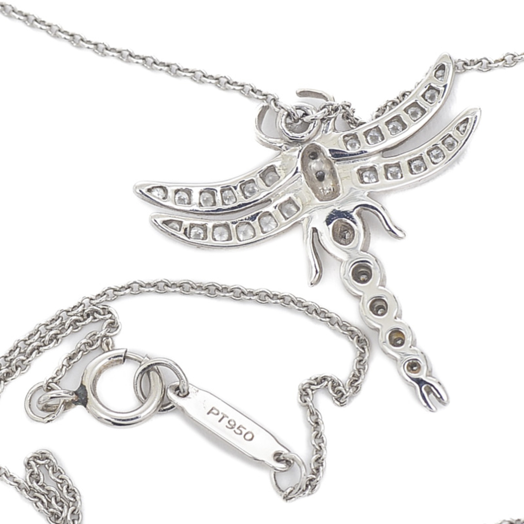 Tiffany & Co.(ティファニー)のティファニー ドラゴンフライ トンボモチーフ ネックレス Pt950 ダイヤ レディースのアクセサリー(ネックレス)の商品写真