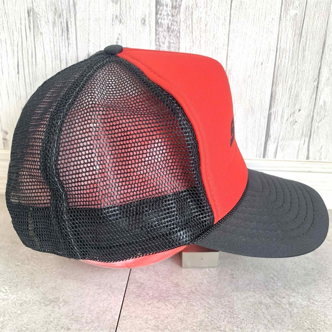 メッシュ トラッカー ベースボール キャップ オールド ビンテージ USA 米 メンズの帽子(キャップ)の商品写真