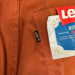 リーバイス(Levi's)の60s70s スタプレ 646 ビッグE オレンジ(スラックス)