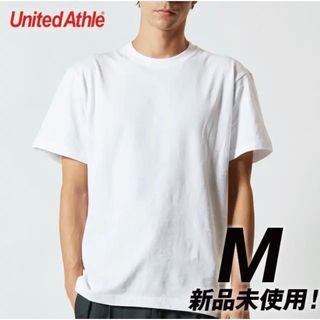 UnitedAthle - Tシャツ 半袖 5.6オンス ハイクオリティー【5001-01】M ホワイト